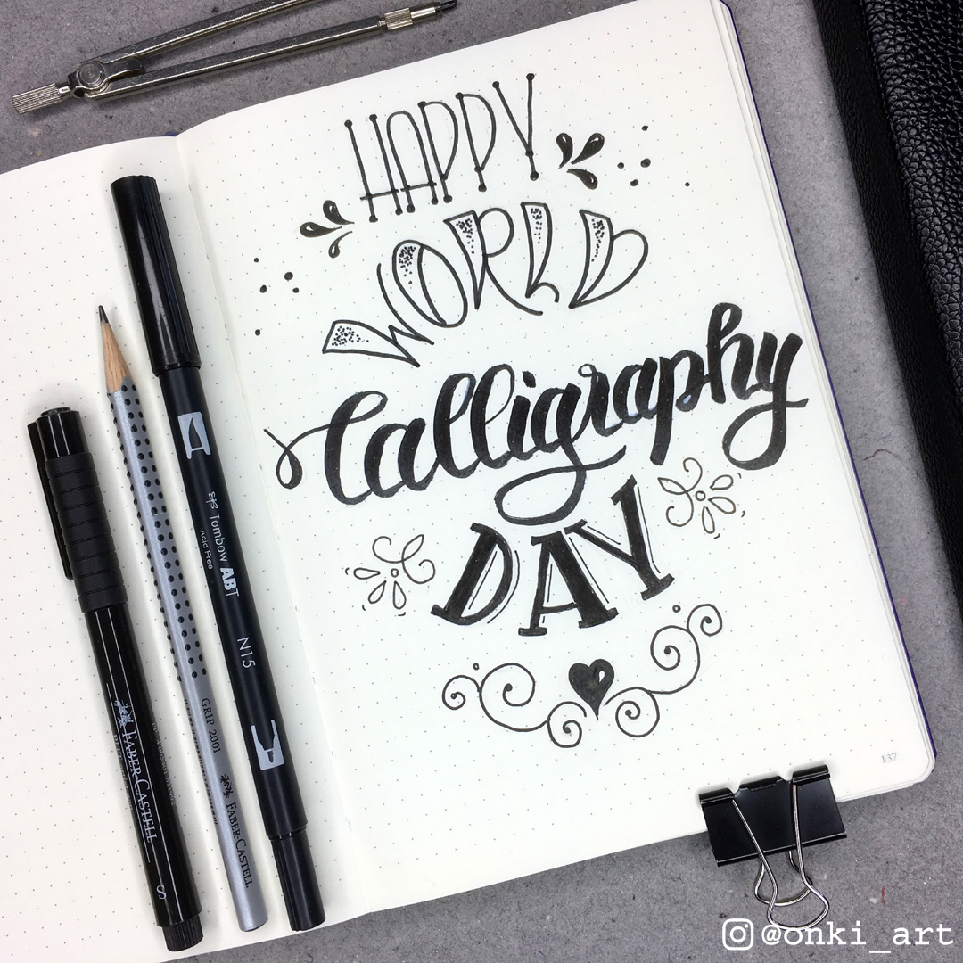 calligraphy day 