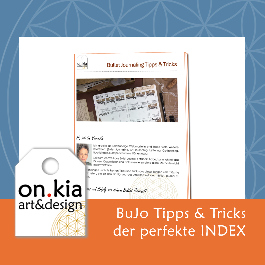 BuJo Tipps und Tricks - der perfekte Index